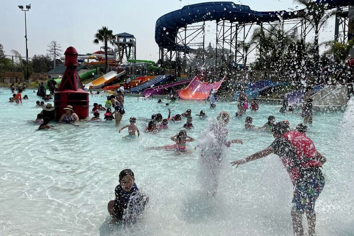 The new South Bay Shores waterpark at California's Great America is the