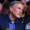 HOUSTON, TEXAS - AUGUST 07: Governor of Texas Greg Abbott is seen in attendance during the UFC 265 event at Toyota Center on August 07, 2021 in Houston, Texas. (Photo by Cooper Neill/Zuffa LLC)