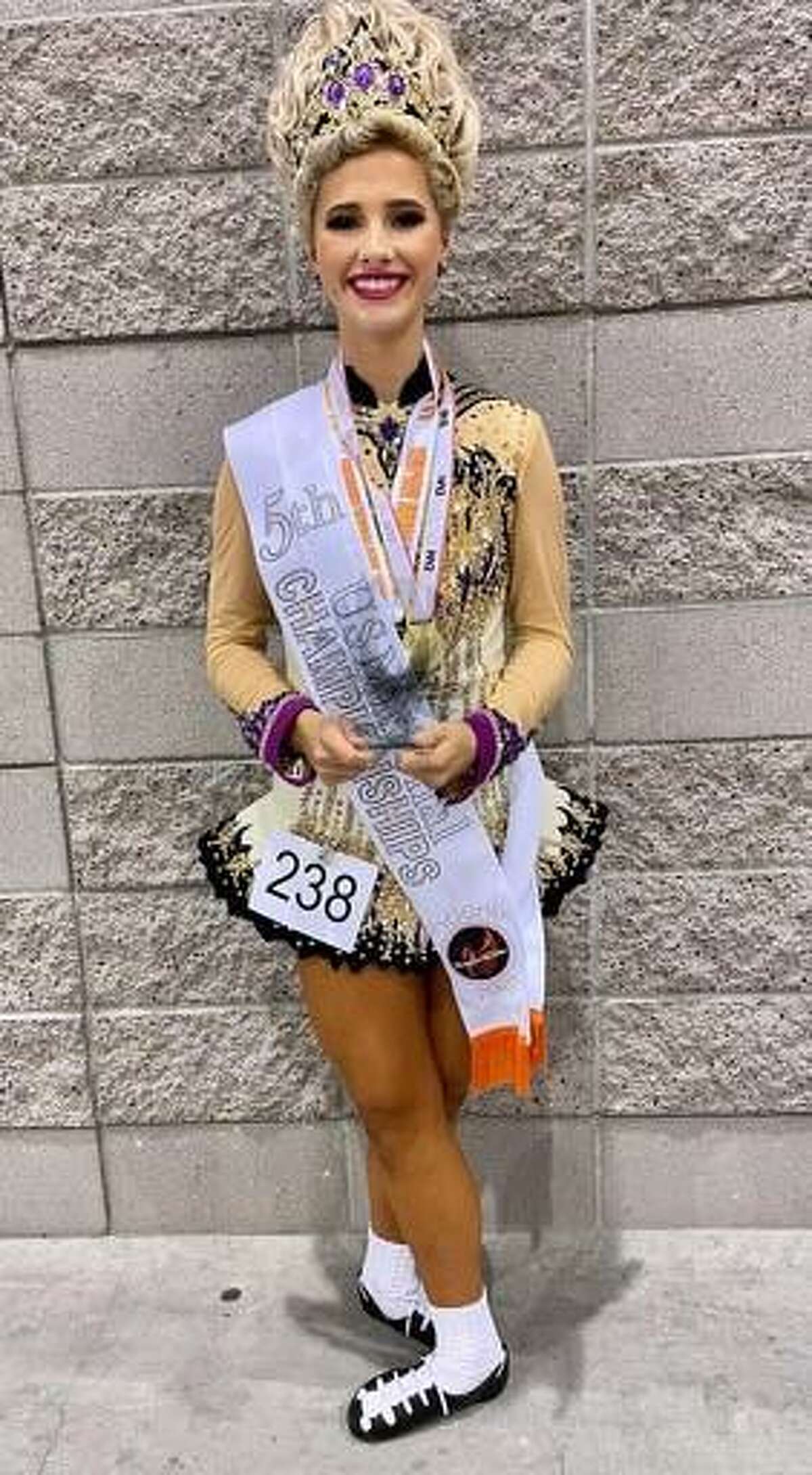 Stamford resident Erin Dixon finished fifth in the under-16 category at the National Irish Dance Championships in July.
