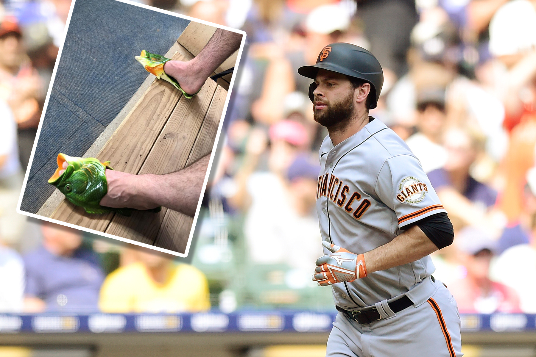 San Francisco Giants Brandon Belt sidelined with heel soreness