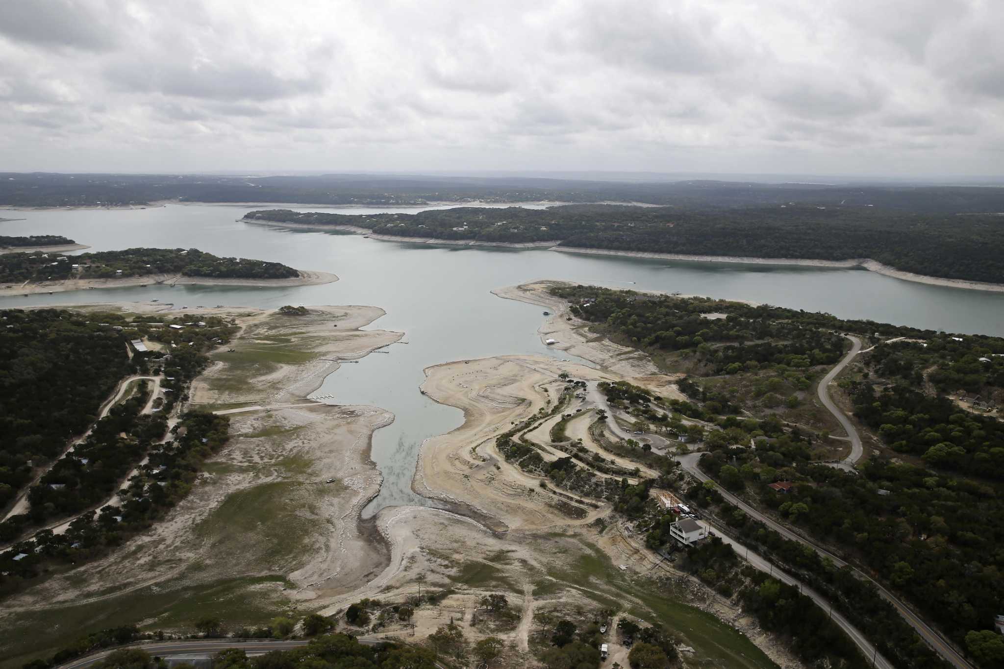 San Antonio drought Satellite photos show stark impacts