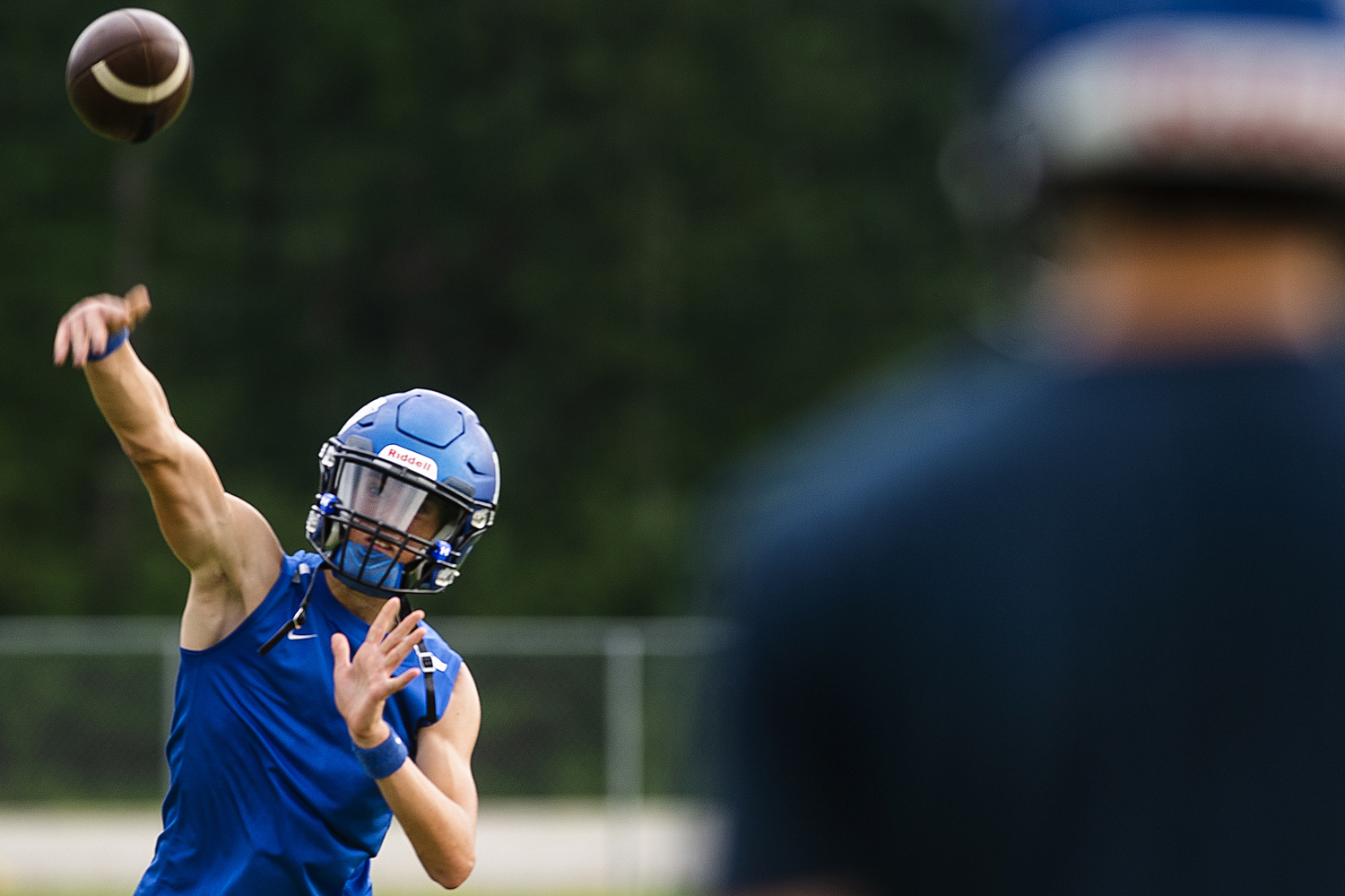 Coleman High School holds first football practice of the season