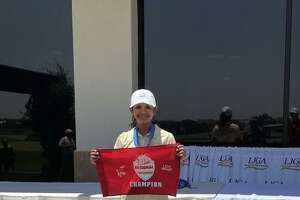 Aly Esparza shot an 88 Monday at the Laredo Country Club to win the Girls 16-18 Division.