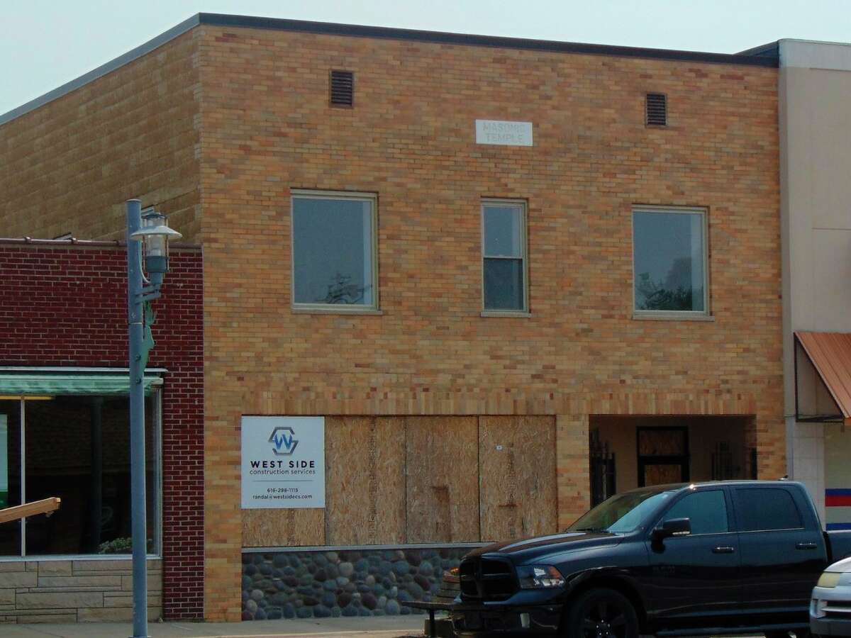 What was once a masonic lodge, will bring more jobs, business and housing to downtown Baldwin through a mixed-use redevelopment project. (Star photo/Shanna Avery)