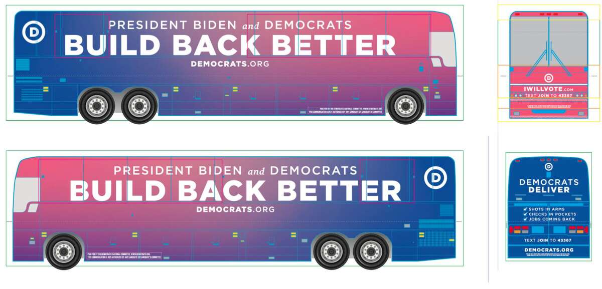 Build Back Better bus is hitting the road.