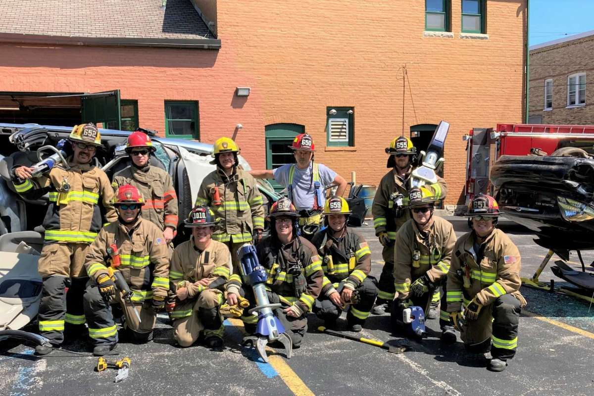 Meet the Manistee Fire Department’s newest firefighter-EMT