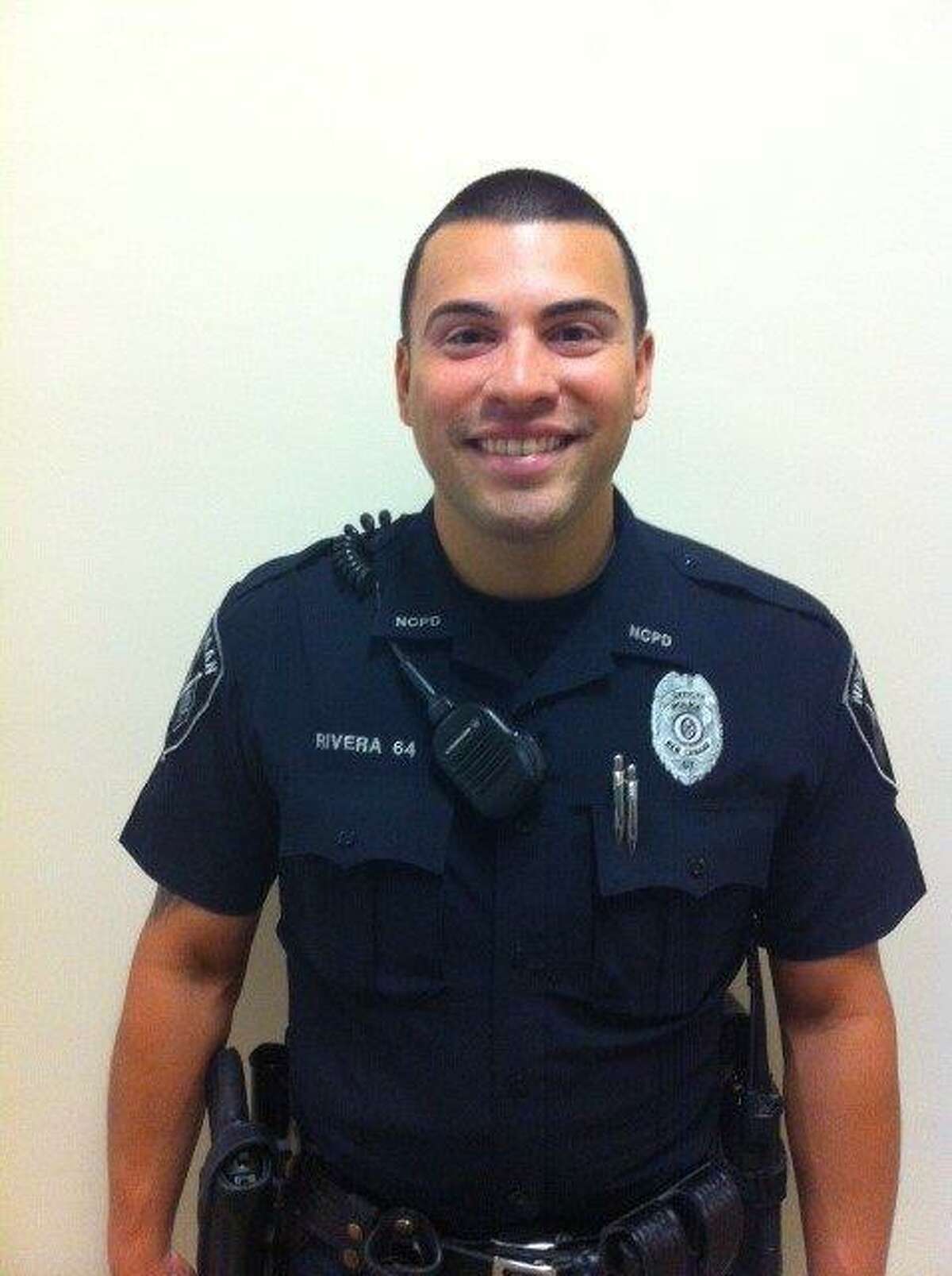 New Canaan police officer David Rivera