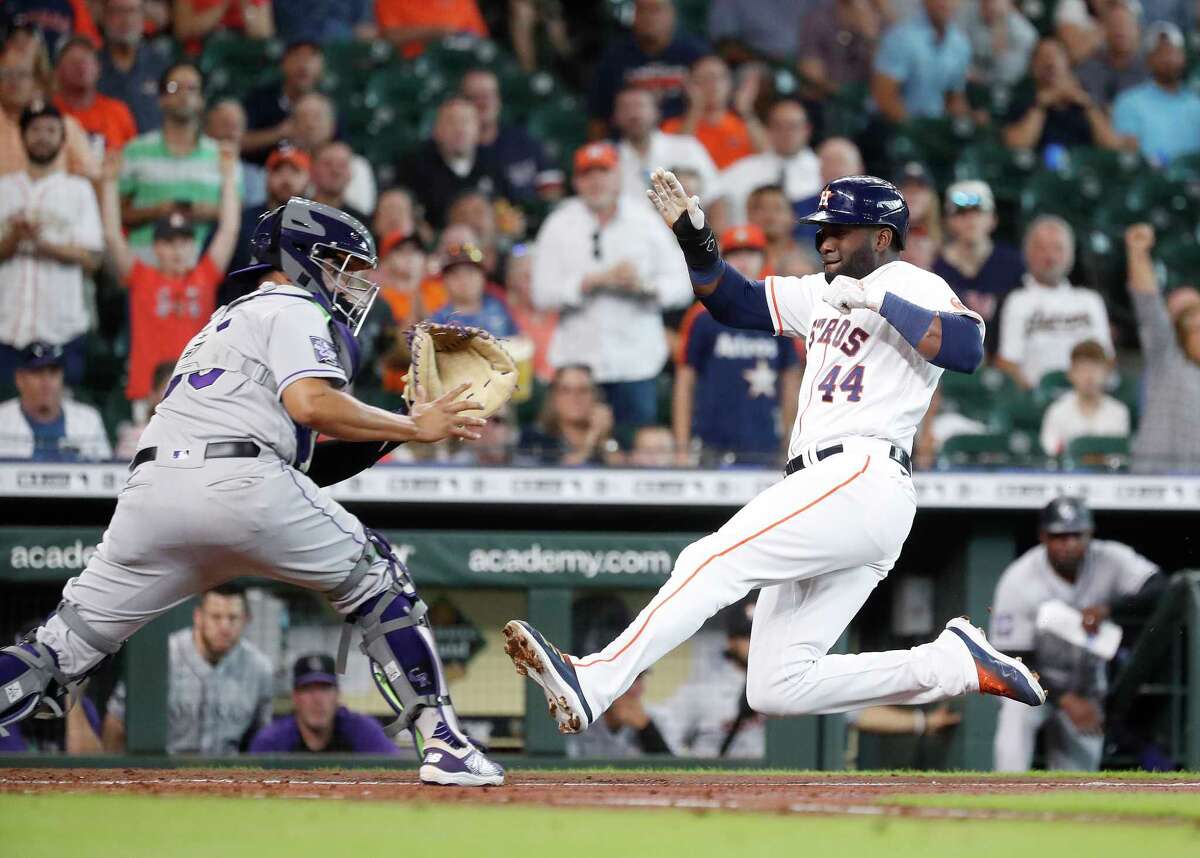 Aug. 11 Astros 5, Rockies 1