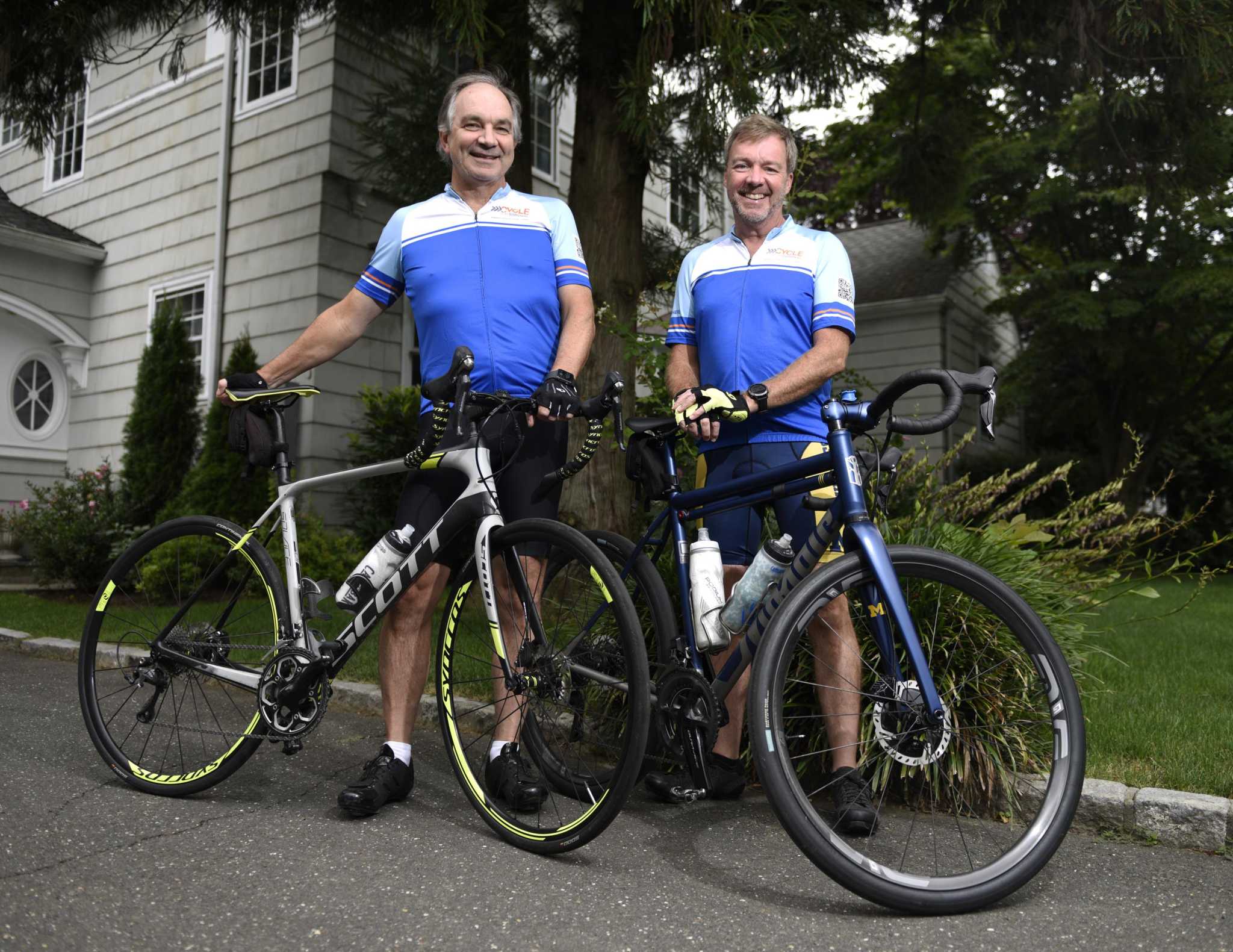 Old Greenwich dad teams up with friend for coast-to-coast bike trip 'to continue his son's legacy' - Vimarsana News