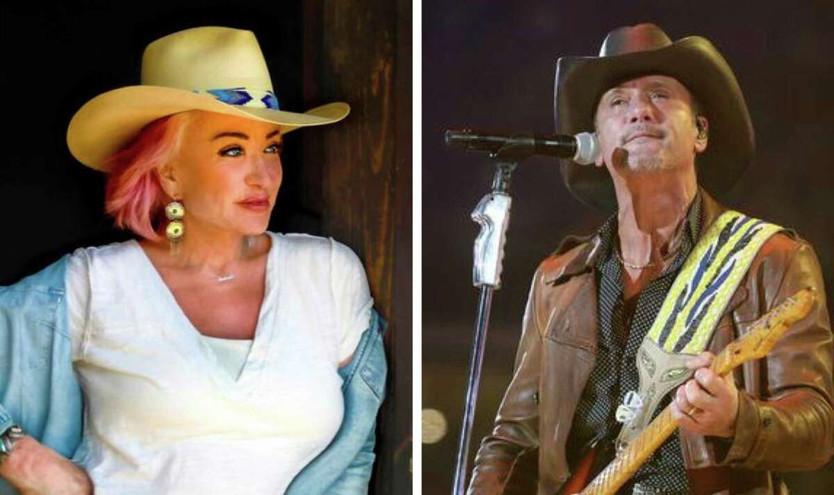 Country music legends Tanya Tucker, left, and Tim McGraw have been added to the concert lineup for the 2022 San Antonio Stock Show & Rodeo.
