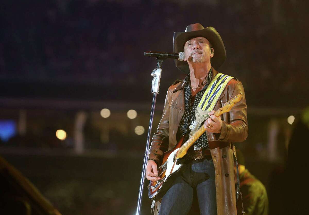 Tim McGraw is among the performers slated to play during the 2022 San Antonio Stock Show & Rodeo.