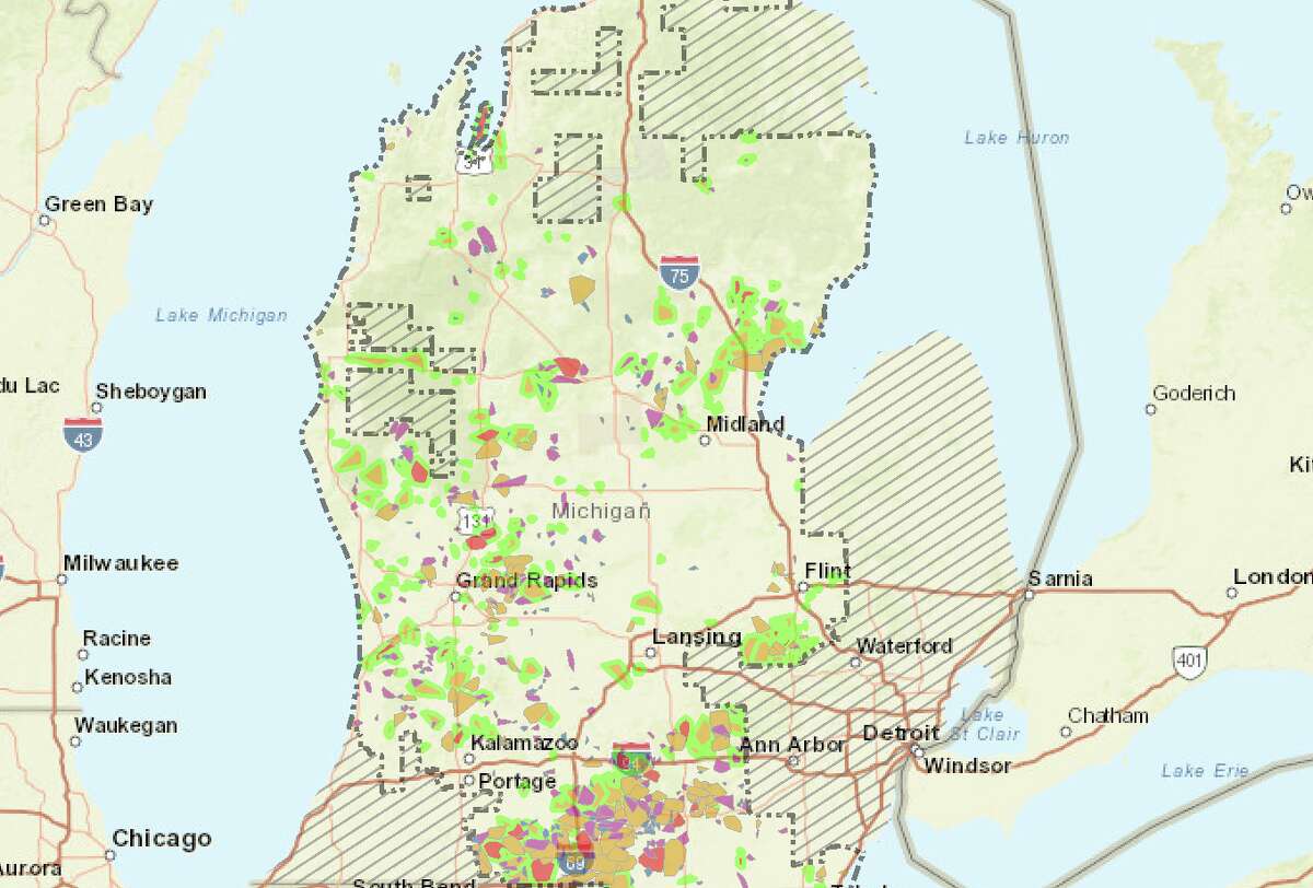 Consumers Energy Outages Map