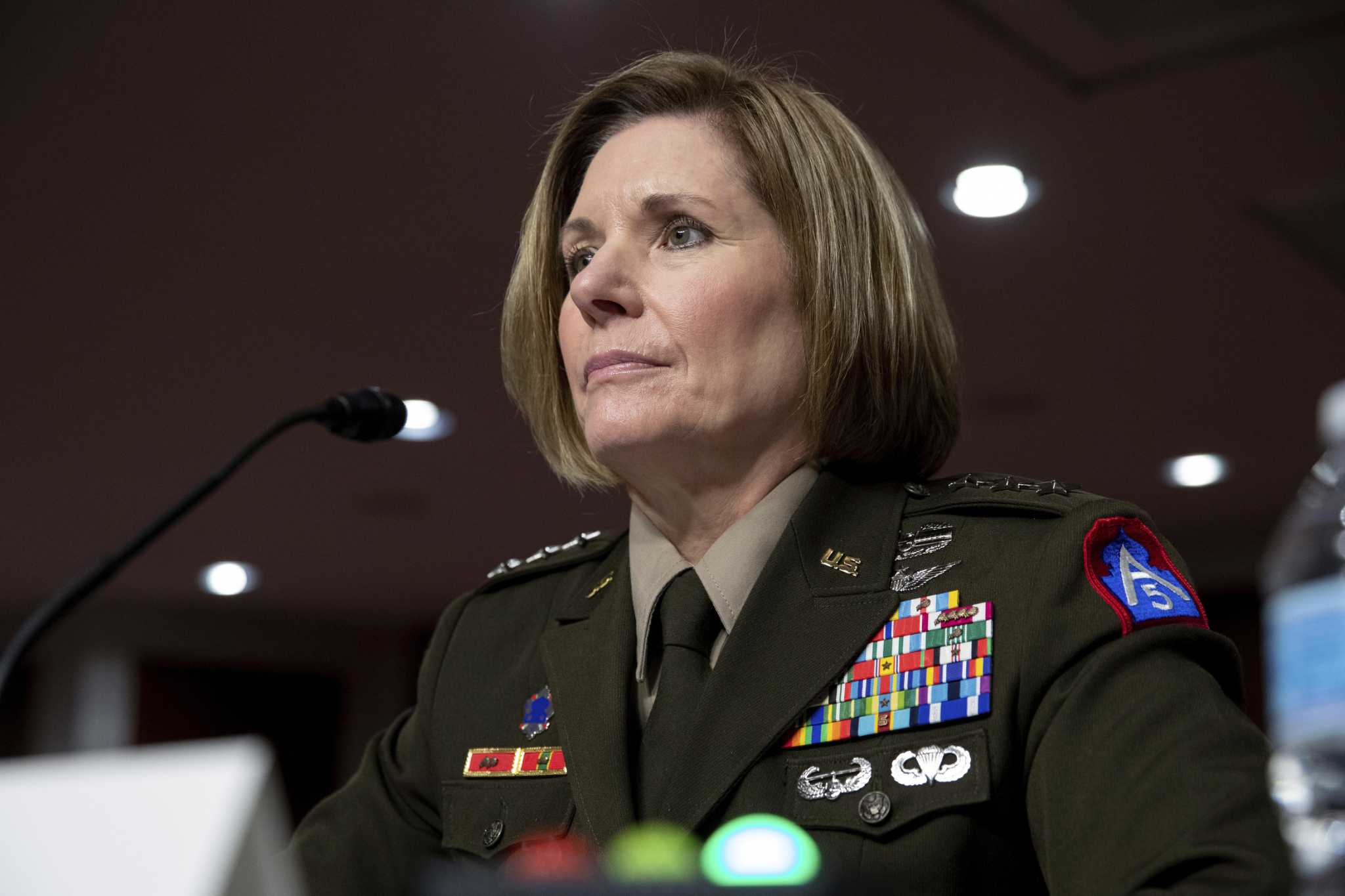 Lt. Gen Richardson, who leads San Antonio-based Army North, will get her fourth star