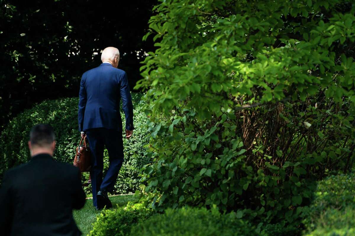 President Joe Biden on the South Lawn of the White House on Aug. 10, 2021.