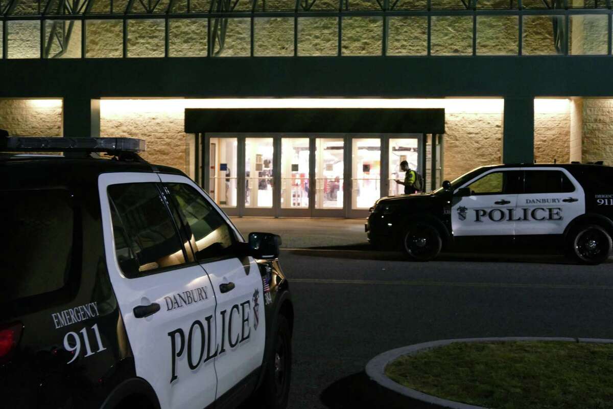 The Danbury Fair mall after the non-fatal shooting of a 15-year-old girl locked down the mall.