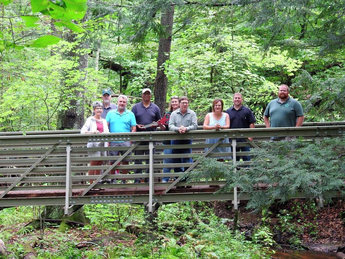 Bridge dedicated to Michigan's Dragon Trail