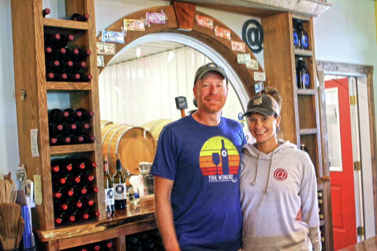Mark and Abby Young bought The Winery at Young Farms back in 2003. (Pioneer photo/Joe Judd)