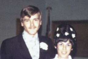 Dave and Mary Eckhouse at their wedding