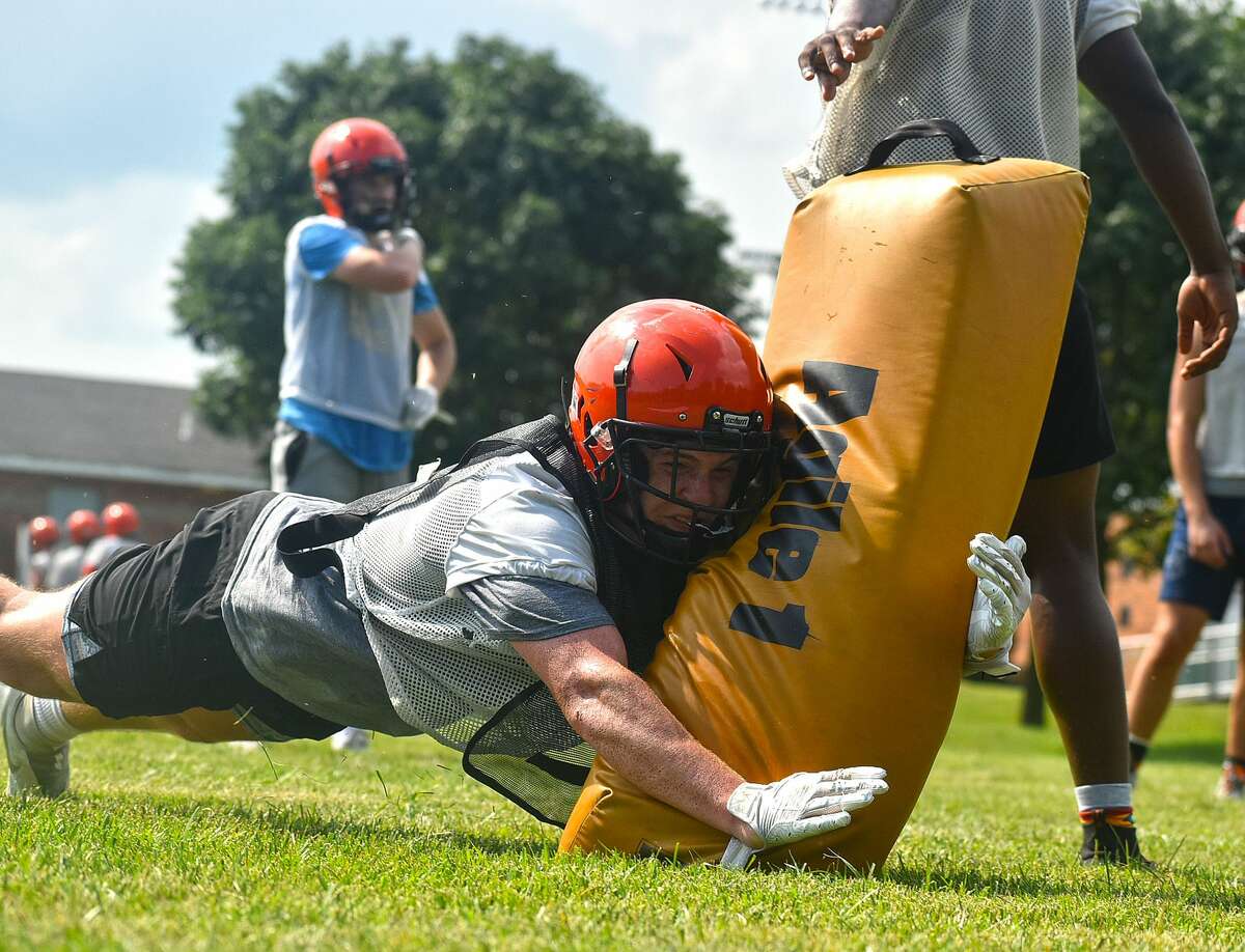 The Edwardsville football team hit the practice field Thursday in preparation of the upcoming season. The Tigers open the 2021 schedule at De Smet on Aug. 27 in St. Louis.