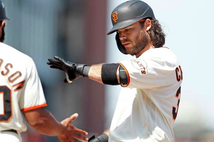 Photos from San Francisco Giants beat San Diego Padres 9-1 to clinch first  postseason berth since 2016