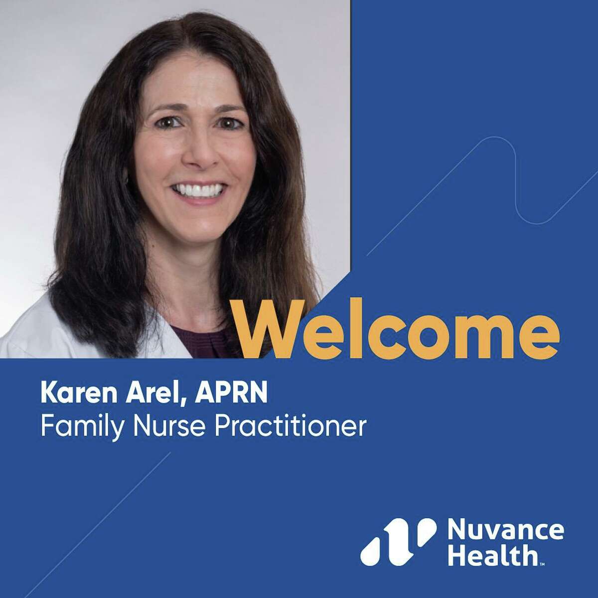 Karen Arel, APRN, has joined Nuvance Health's Sharon practice.
