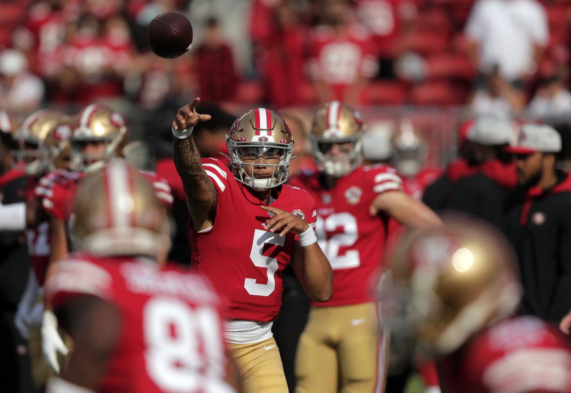 Trey Lance 49ers debut: Rookie impresses, tosses touchdown bomb