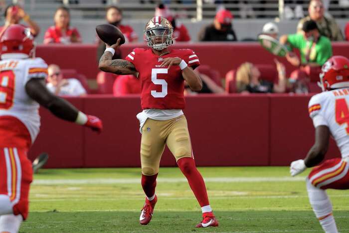 San Francisco 49ers QB Trey Lance generating massive hype this spring