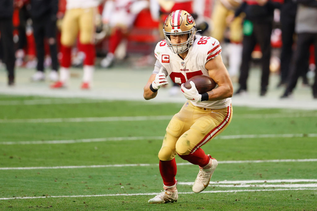 George Kittle sees dramatic but predictable slide on NFL Top 100 rankings George Kittle sees dramatic but predictable slide on NFL Top 100 rankings