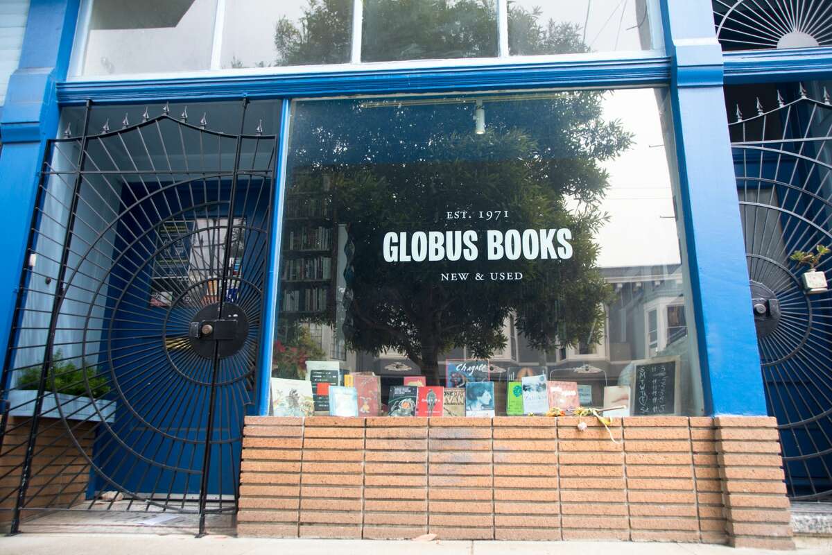Globus Book in the Richmond District of San Francisco on Aug. 11, 2021. The bookstore specializes in Russian books.