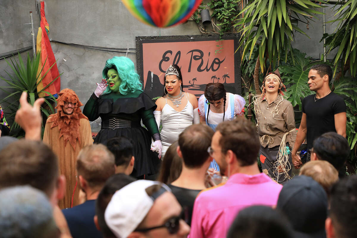 A drag event at El Rio.