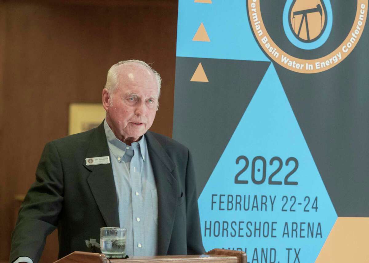 Jim Woodcock, chair for the Permian Basin Water in Energy Conference, says wanting to ensure his grandchildren had access to fresh water prompted him to organize the Permian Basin Water in Energy Conference.