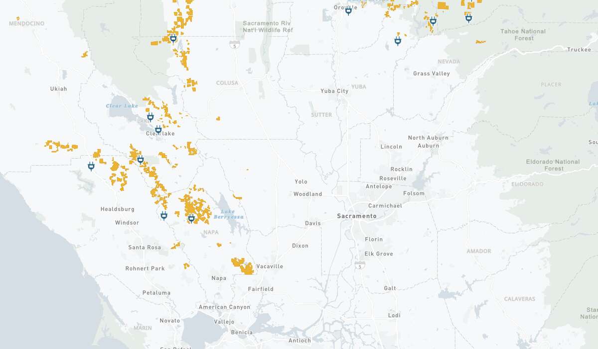 PG&E announced it could cut off power to about 48,000 customers across 18 counties in Northern California on Tuesday to reduce the risk of fires in power lines.