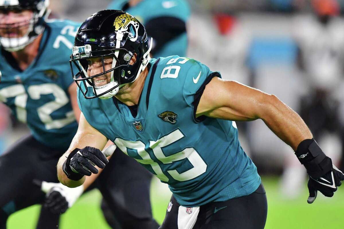 Tim Tebow did not make it past the first roster cut in his bid to make the Jaguars' roster as a tight end.