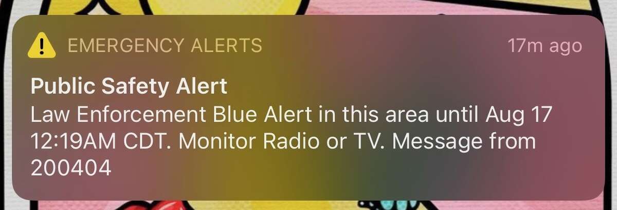What's a Texas Blue Alert and why does my phone keep buzzing?