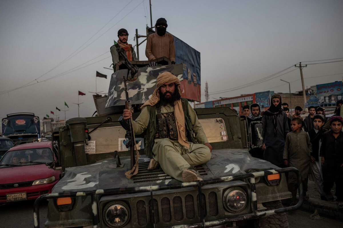 Taliban fighters take Kabul on Sunday. The past few years, U.S. policy has been dictated by a faulty premise: It is necessary to provide more resources (money and lives) to protect what we already have invested and the losses already incurred.