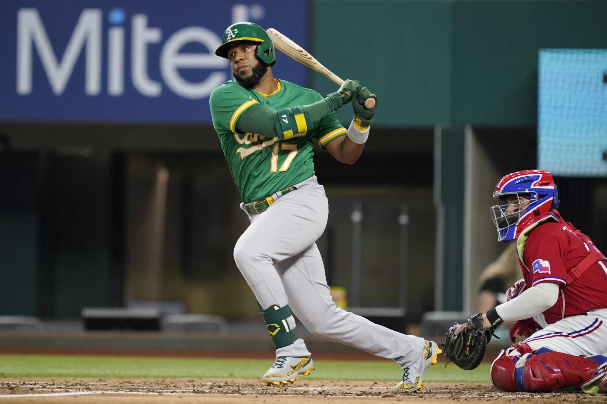 A's activate Elvis Andrus from paternity list, send Machin to Triple-A