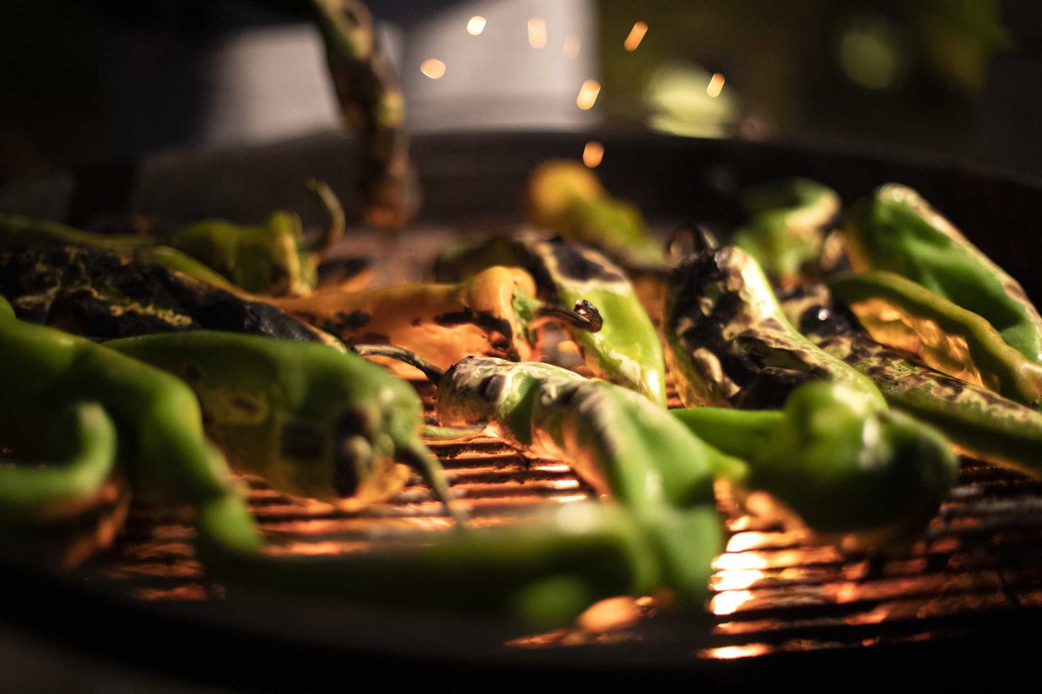 Hatch green chile season has arrived. Here's how to roast, store.