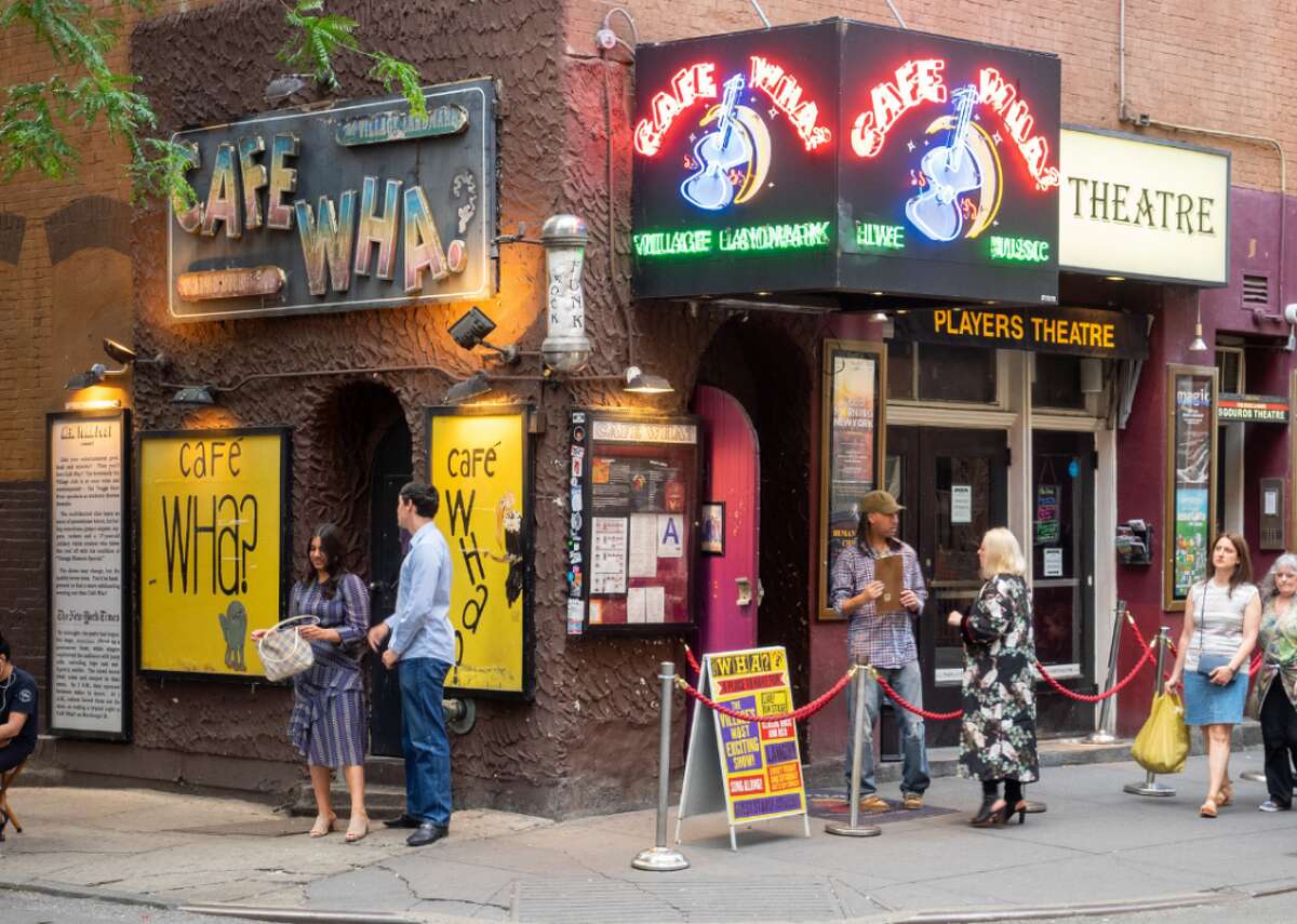 Cafe Wha? Without Cafe Wha?, many of today’s legends may not exist. The former coffeehouse in Greenwich Village, New York, allowed artists like Jimi Hendrix, Bruce Springsteen, and Bob Dylan to hone their talents early in their careers, preparing them for the arenas they play today. In fact, it was here that Hendrix was discovered by former Animals bass player Chas Chandler, who whisked him away to London and transformed him into the iconic guitarist we know and love.