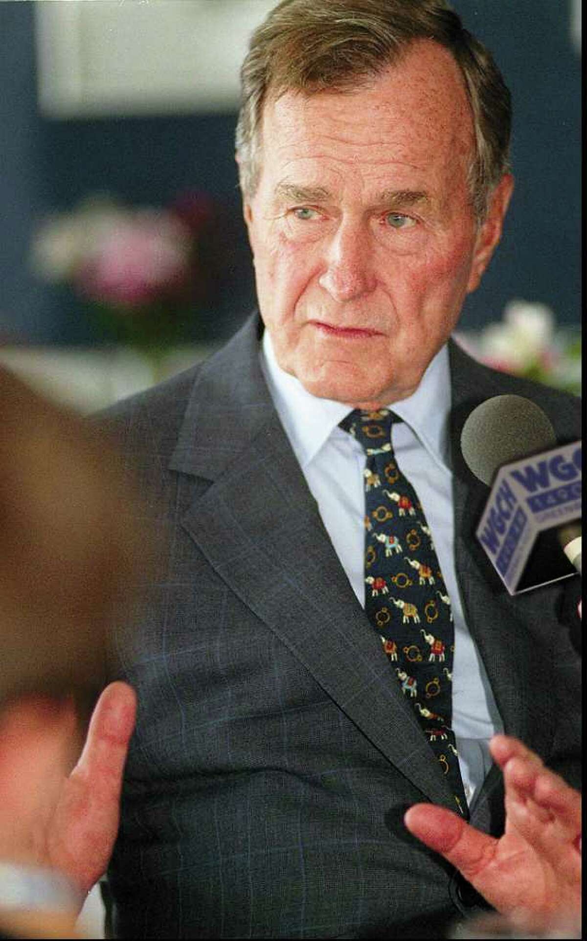 President H.W. Bush in Connecticut
