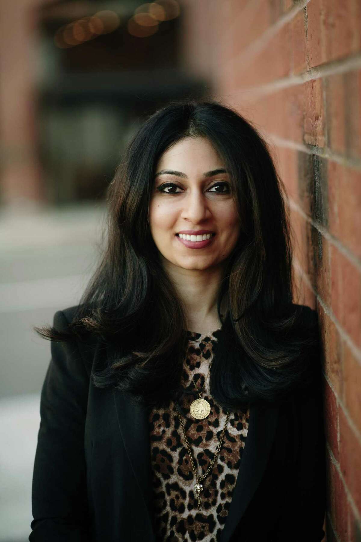 Zeenie Malik, with Integrated Refugee & Immigrant Services of New Haven