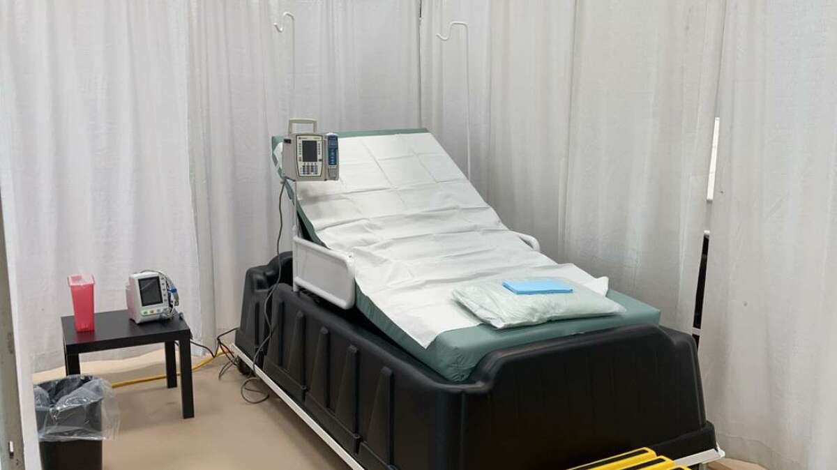 The COVID-19 infusion center will operate daily from 7 a.m. to 7 p.m.