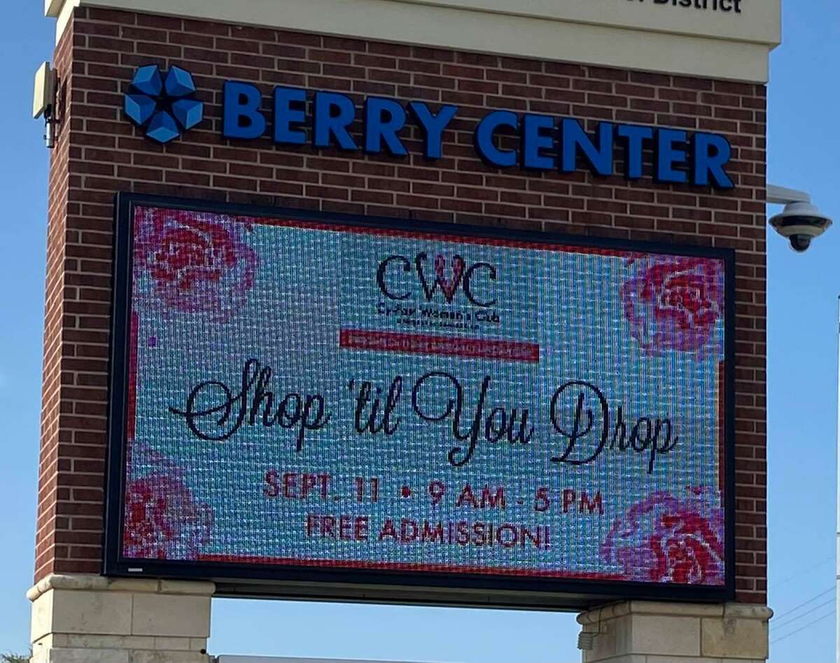 The Shop Till You Drop event on Sept. 11 at The Berry Center will feature vendors from around the area.