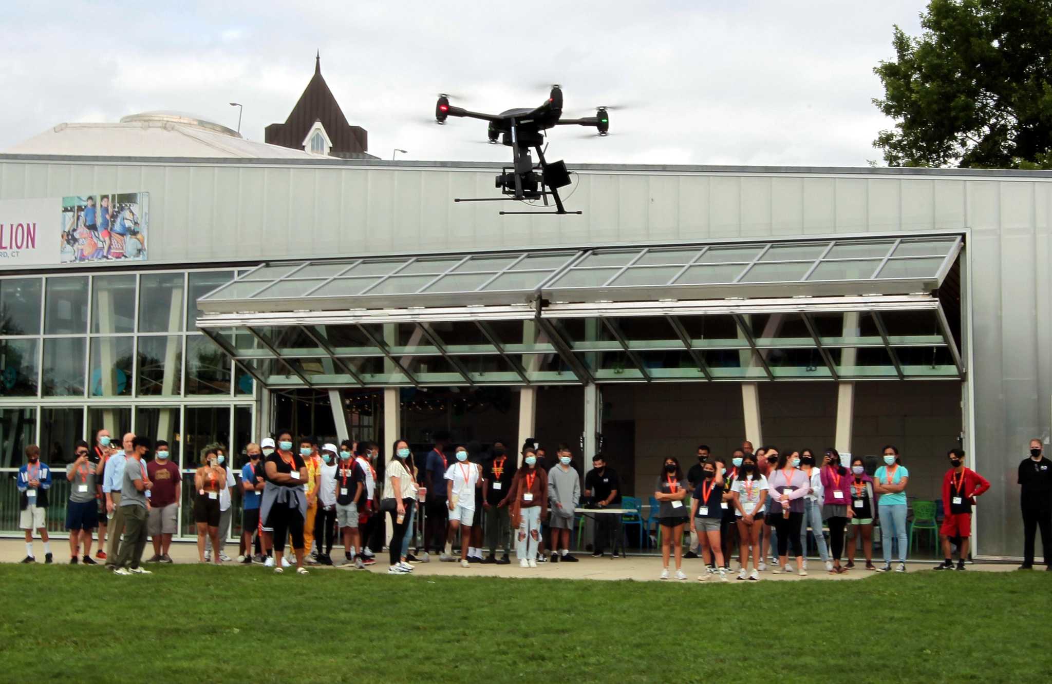 Drone days of summer: Stamford students get aerial view of opportunities via drone flight - Vimarsana News