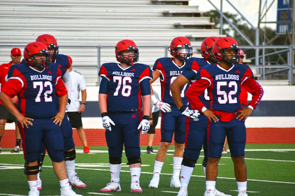 The Plainview football team hosted Perryton in a preseason scrimmage on Friday at Greg Sherwood Memorial Bulldog Stadium. 