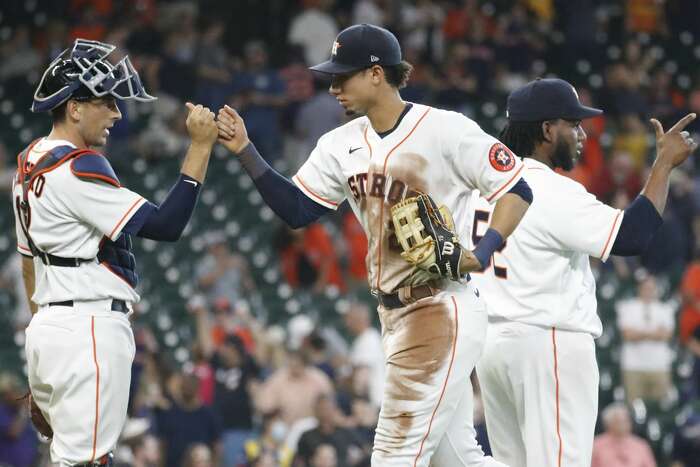 Chas McCormick out of Astros lineup Saturday after vision tests