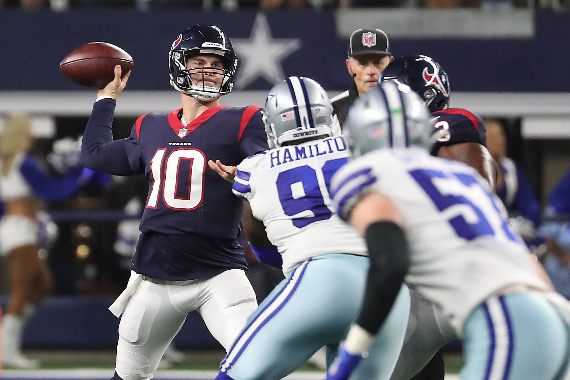 The Houston Texans are taking on the Dallas Cowboys for Week 14 of