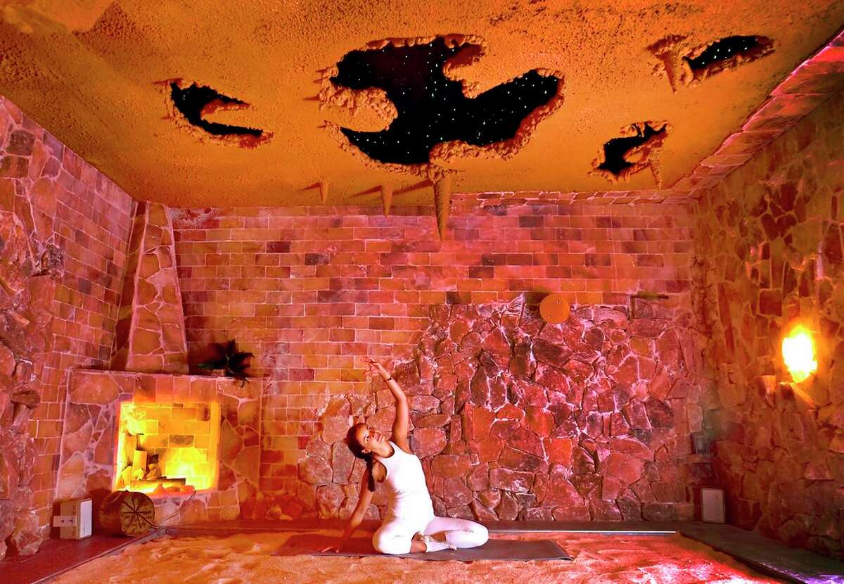 Salt Cave yoga offered in 'magical oasis' at new Guilford wellness spa