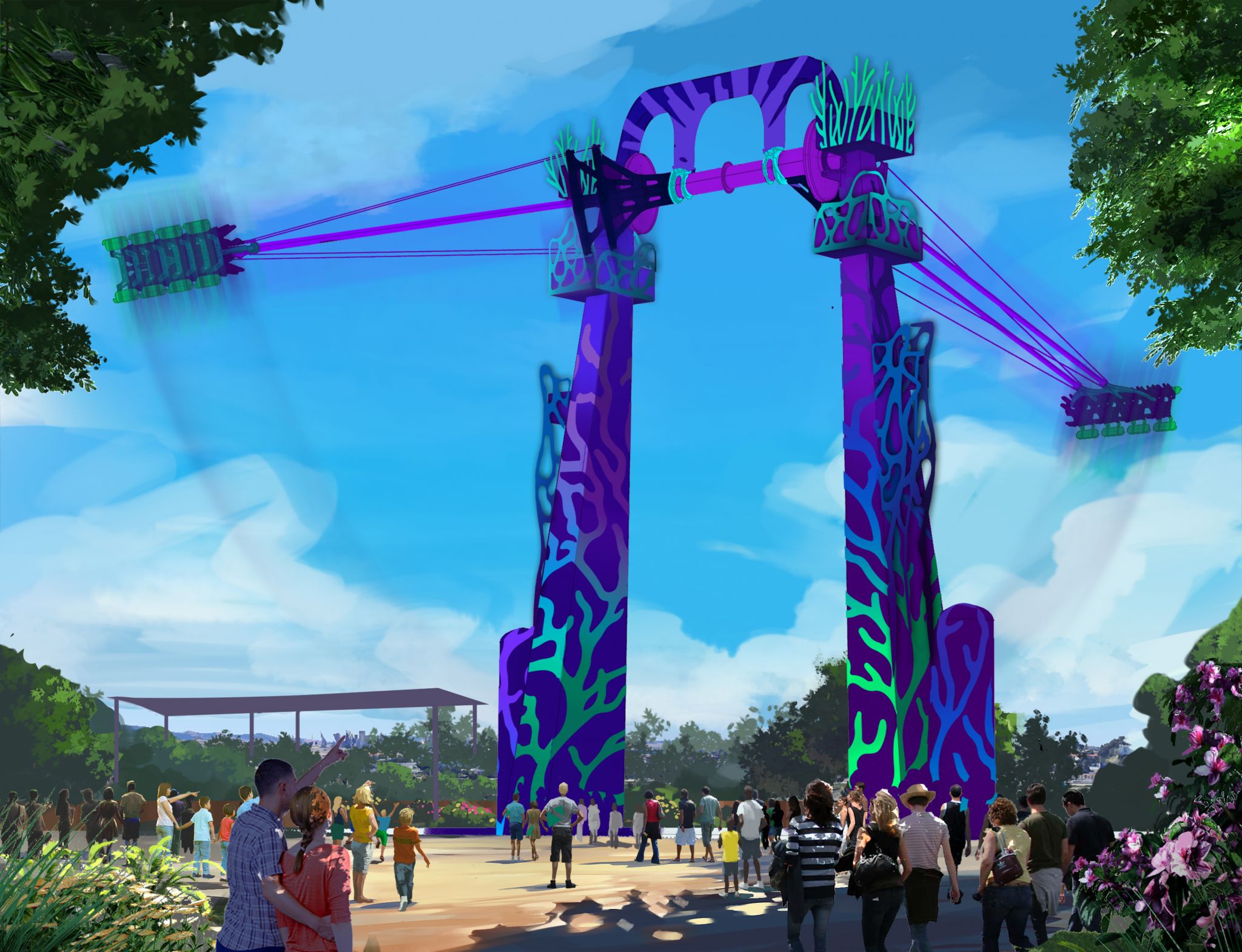 SeaWorld San Antonio Announces World s Tallest Swing