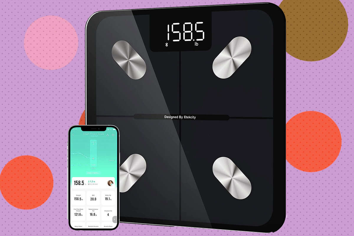 Track your weight, muscle mass, BMI, and more with this smart scale
