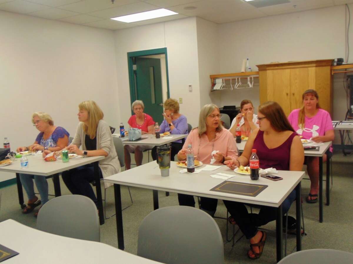 Township clerks enjoyed a meal prepared for them by the Lake County Clerk and Register of Deeds Office. (Star photo/Shanna Avery)